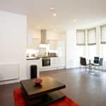 Serviced Apartments Plymouth - 1 Bed Apartment Kitchen